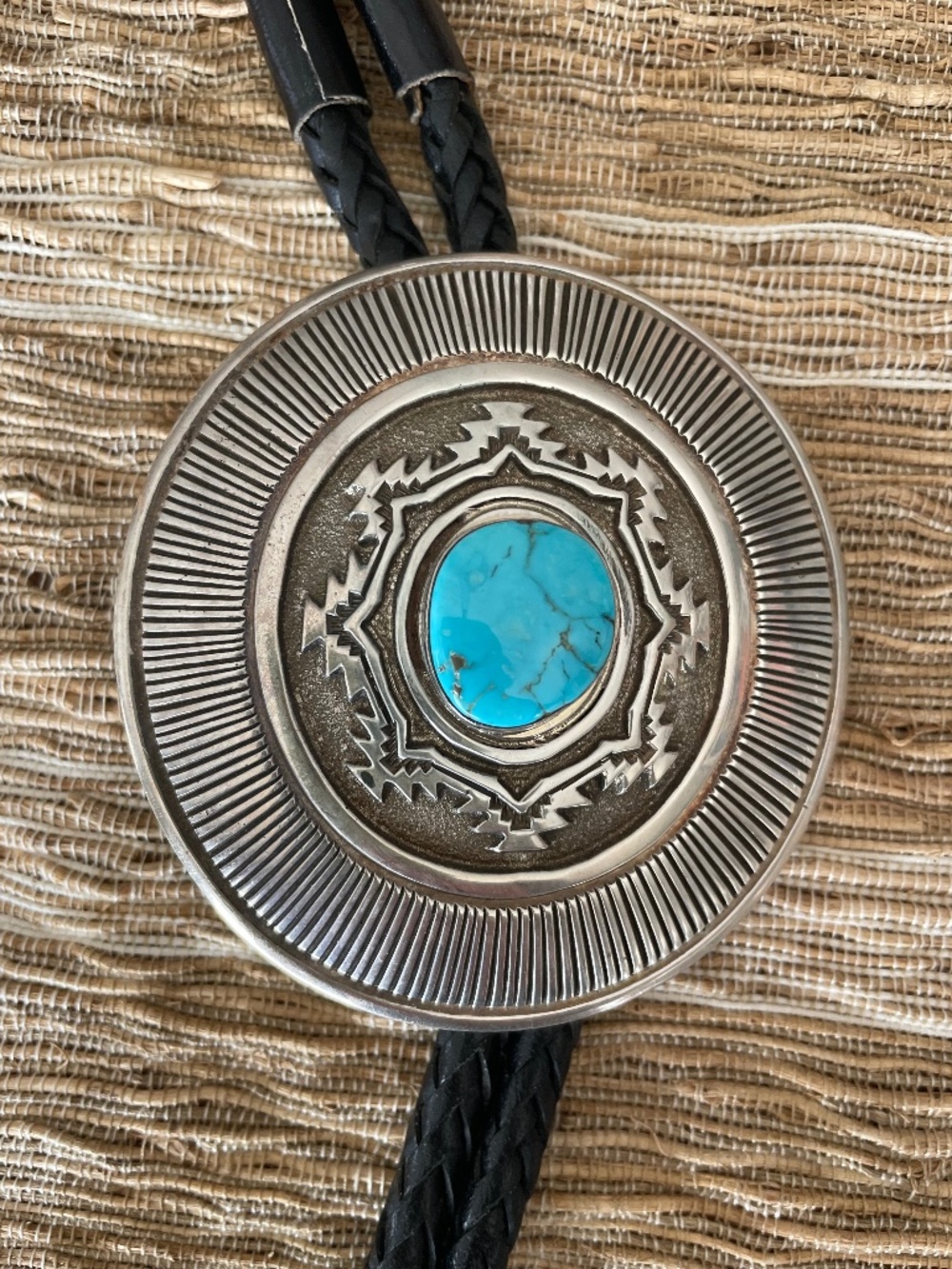 Vintage Handmade Native Bolo Tie